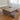 Ola - Table Basse de Salon Effet Travertin - 100 x 100cm