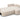 Olie OTM - Canapé d'angle convertible avec rangement - 248 x 174cm