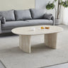 Rosalia - Table Basse de Salon - Effet Marbre Céramique - 130 x 70cm - Homeluxury