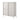 SENSATION - Buffet Haut avec portes battantes de style moderne - 103 x 39 x 123cm