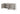 SENSATION - Buffet avec porte et tiroirs de style moderne - 153 x 38 x 81cm