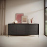 SENSATION - Buffet avec porte et tiroirs de style moderne - 187 x 39 x 81cm