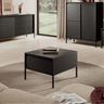 SENSATION - Table Basse de style moderne avec un tiroir - 68 x 68 x 48cm