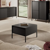 SENSATION - Table Basse de style moderne avec un tiroir - 68 x 68 x 48cm