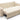 Satya - Canapé droit convertible avec rangement - 248 x 100cm