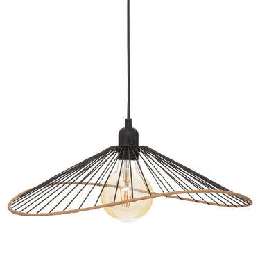 Suspension Alara Métal noir, D.45 cm