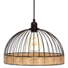 Suspension filaire Suwa Métal noir, D.35 cm