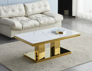 Table Basse Versus Doré