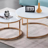 Table Basse gigogne pieds noirs