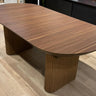 Table Extensible Ovale de Salle à Manger ORIO - De 206 à 286 cm