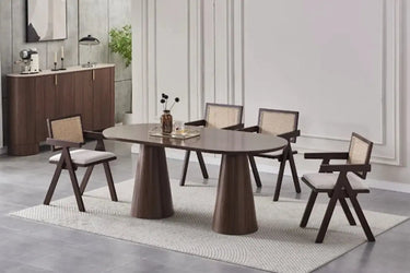Table à Manger en Noyer SABBA - 180 cm