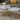 Table basse hexagone Gigogne pieds dorés
