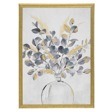 Toile encadrée Fleurs 50x70 cm