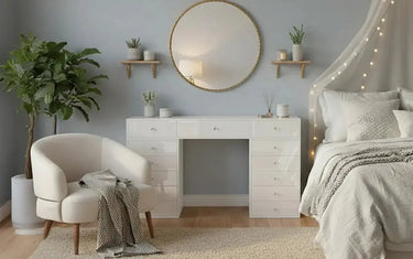 Guide complet du miroir avec led pour coiffeuse : style, éclairage et design 2026 - Homeluxury