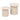 2 tables gigognes Eino Beige, 40x40x38 cm 