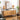 Buffet 2 portes Aldea Métal et bois, Beige, 140x80 cm
