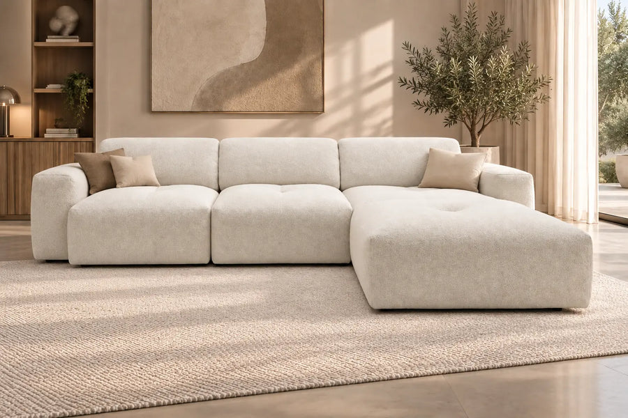 Canapé d'angle modulable CONFORT OTM - 275 x 162cm
