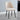 Chaise Nuage pieds noirs