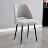 Chaise Nuage pieds noirs 