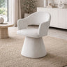 Chaise Pivotante de Salle à Manger avec Accoudoirs VALENTINA - 60 x 50 cm - Par lot de 2 