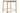 Chaise de Bar LULU - 66 x 51 cm - Par lot de 2 