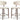 Chaise de Bar LULU - 66 x 51 cm - Par lot de 2 
