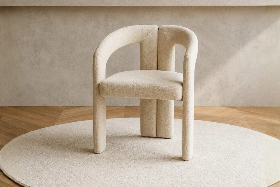 Chaise de salle à manger avec Accoudoirs CARLA - 67 x 53 cm - Par Lot de 2