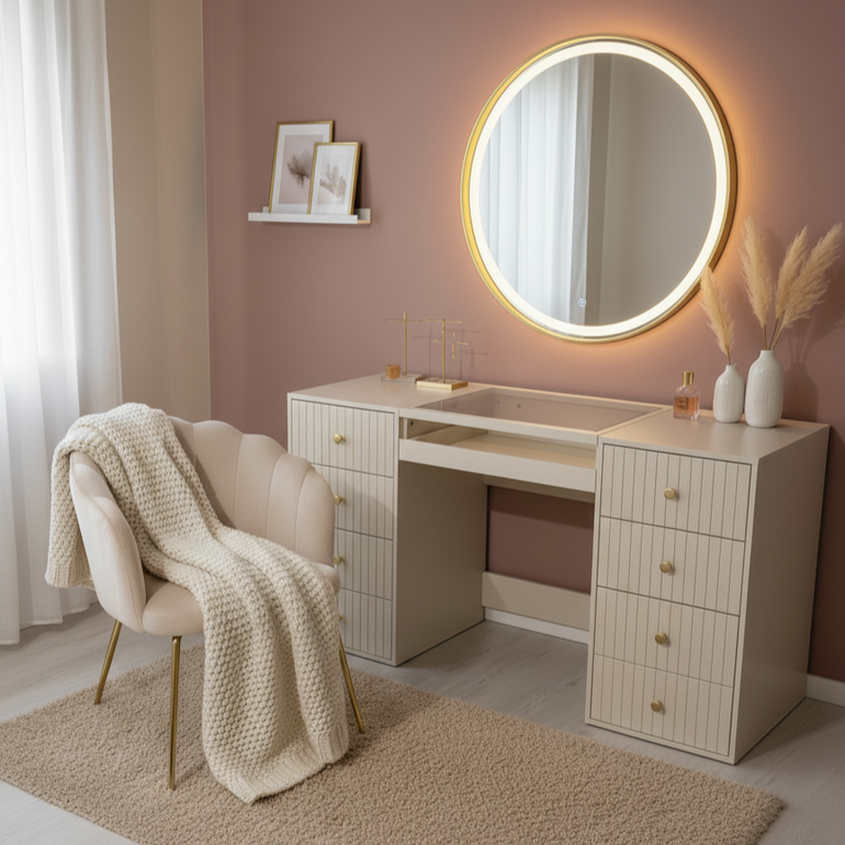 Coiffeuses Élégantes : Design et Rangement Pratique – Homeluxury