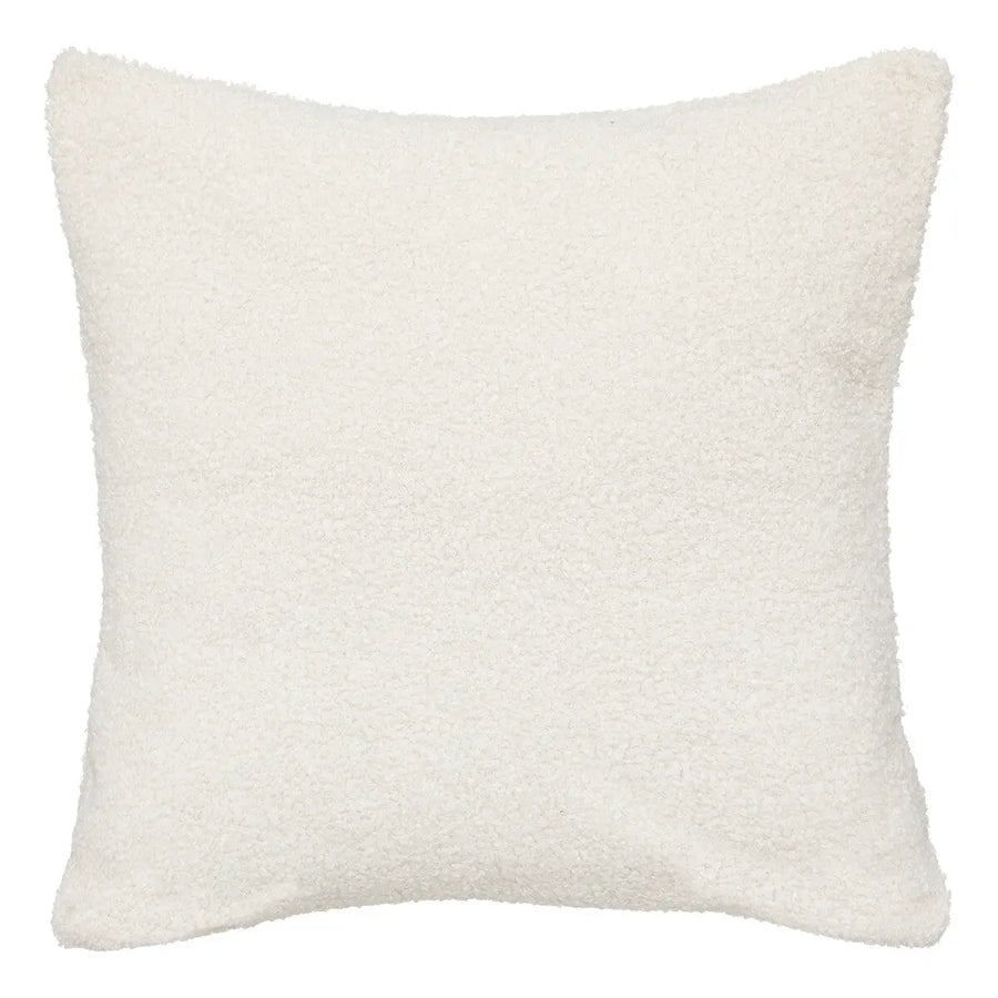 Coussin Jaiko Fausse fourrure, bleu, 40x40 cm