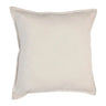 Coussin Lilou Blanc ivoire, 45x45 cm 