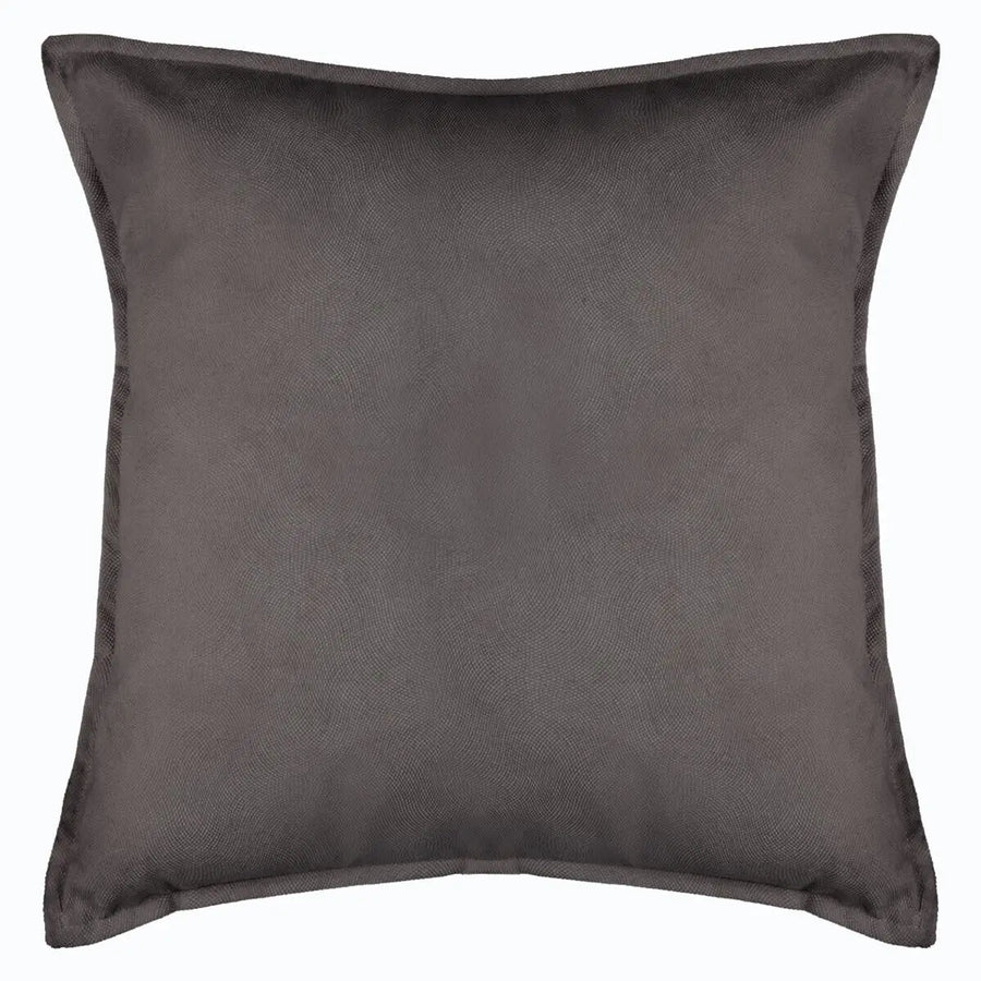 Coussin Lilou Gris ardoise, 55x55 cm