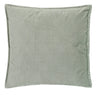 Coussin Lilou Vert céladon, 45x45 cm 