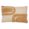 Coussin Poppy Coton tufté en Lin - 58x38 cm 