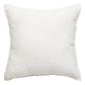 Coussin bouclette Soana Blanc ivoire, 45x45 cm 