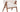 Fauteuil Amza Bouclette, Blanc 