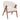 Fauteuil Amza Bouclette, Blanc