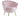 Fauteuil Nymphea Rose Pieds Dorés 