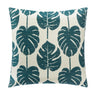 Housse de coussin Feuilles Vert cèdre, 40x40 cm 