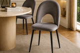 Huda - Chaise de salle à manger - Par lot de 2