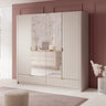 LANTEA - Armoire de chambre de style moderne - 213 x 55 x 209CM 