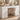 La Coiffeuse HomeLuxury - Blanche Vitré 150cm avec 13 tiroirs 