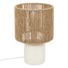 Lampe à poser Koby Blanc, H.24 cm 