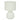 Lampe ronde Lali Blanc, H.43 cm 
