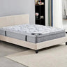 Lit Simple Velours Beige 