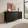 SENSATION - Buffet avec porte et tiroirs de style moderne - 153 x 38 x 81cm 