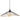 Suspension Alara Métal noir, D.45 cm