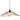 Suspension Alara Métal noir, D.45 cm 