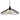 Suspension filaire Galt Métal noir, D.34 cm 