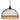 Suspension filaire Suwa Métal noir, D.35 cm 