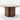 Table Basse de Salon Effet Travertin ORIGO - Ø85 cm 
